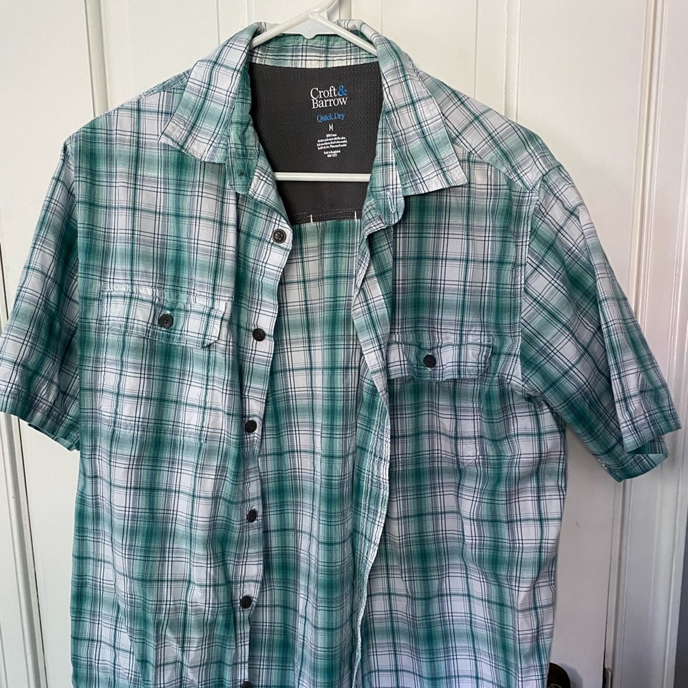 Men’s Croft & Borrow short sleeve button up